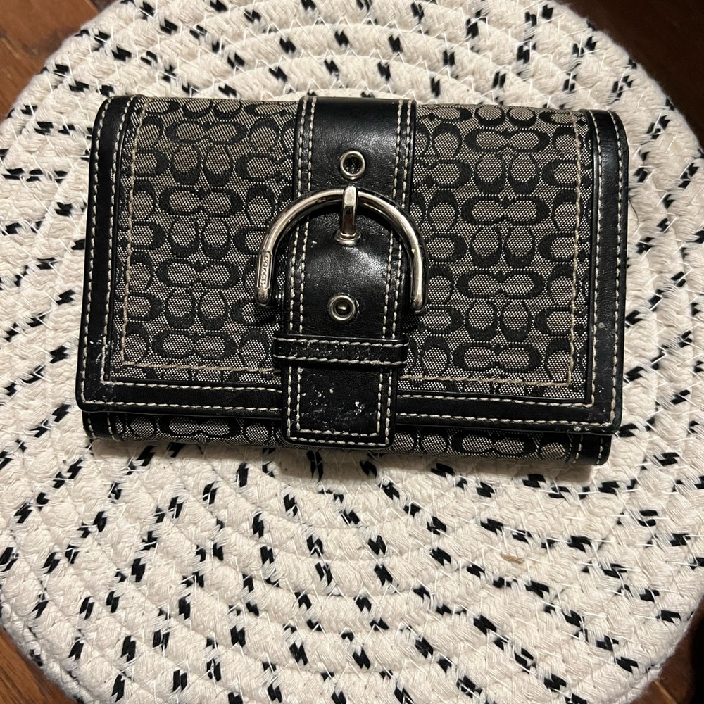 Coach fold wallet